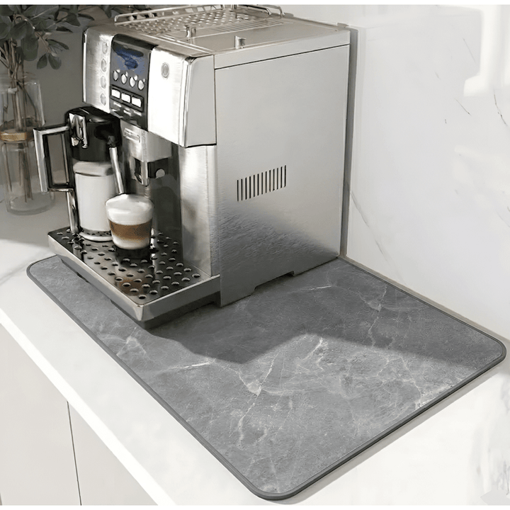 Super Absorbent Quick-Dry Coffee Bar Mat Made from Eco-Friendly Diatomite 12