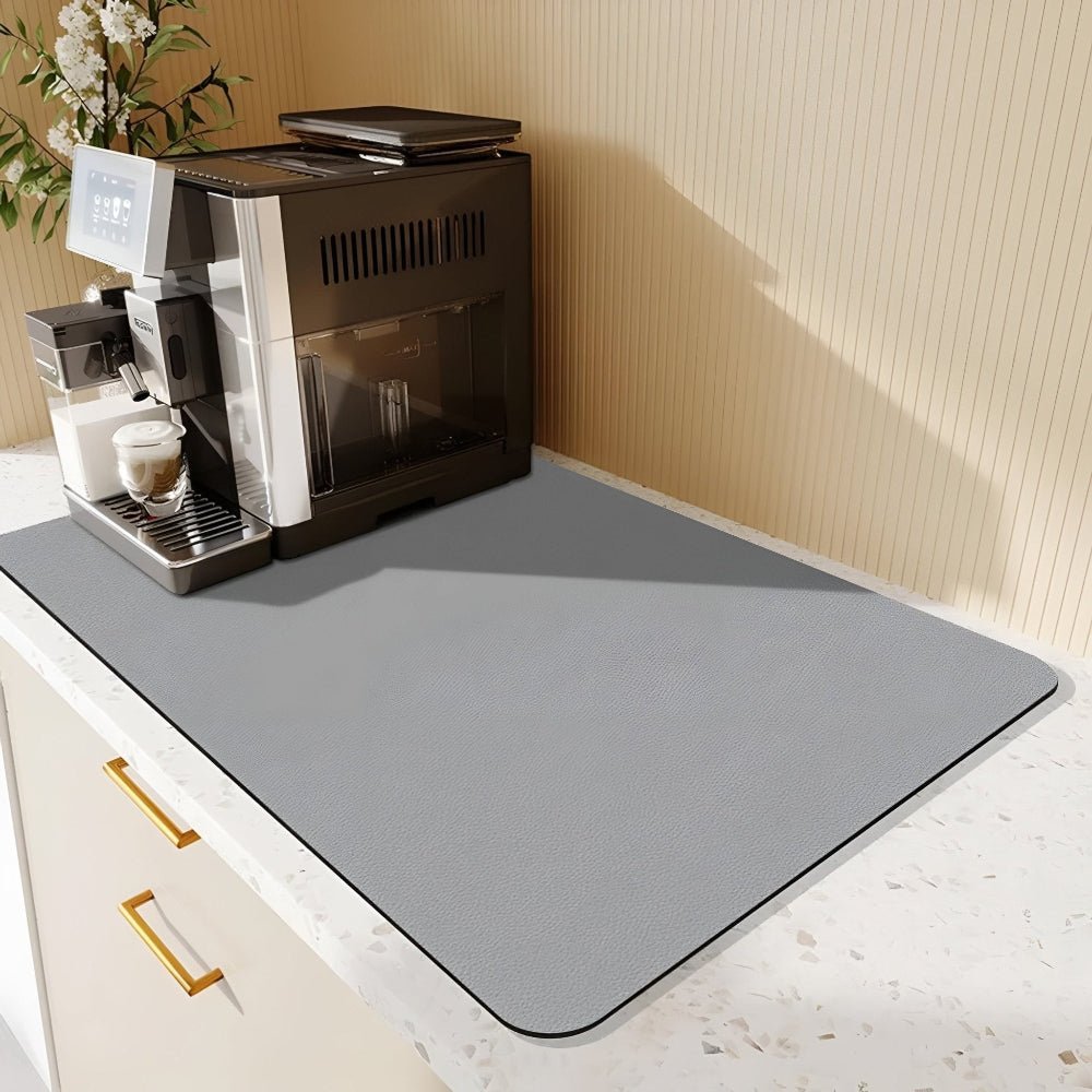 Super Absorbent Quick-Dry Coffee Bar Mat Made from Eco-Friendly Diatomite 8