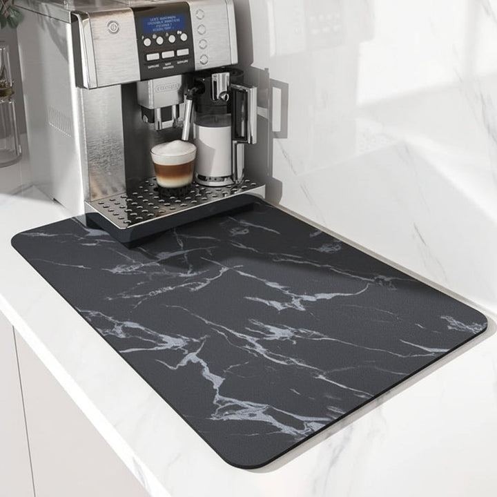 Super Absorbent Quick-Dry Coffee Bar Mat Made from Eco-Friendly Diatomite 4