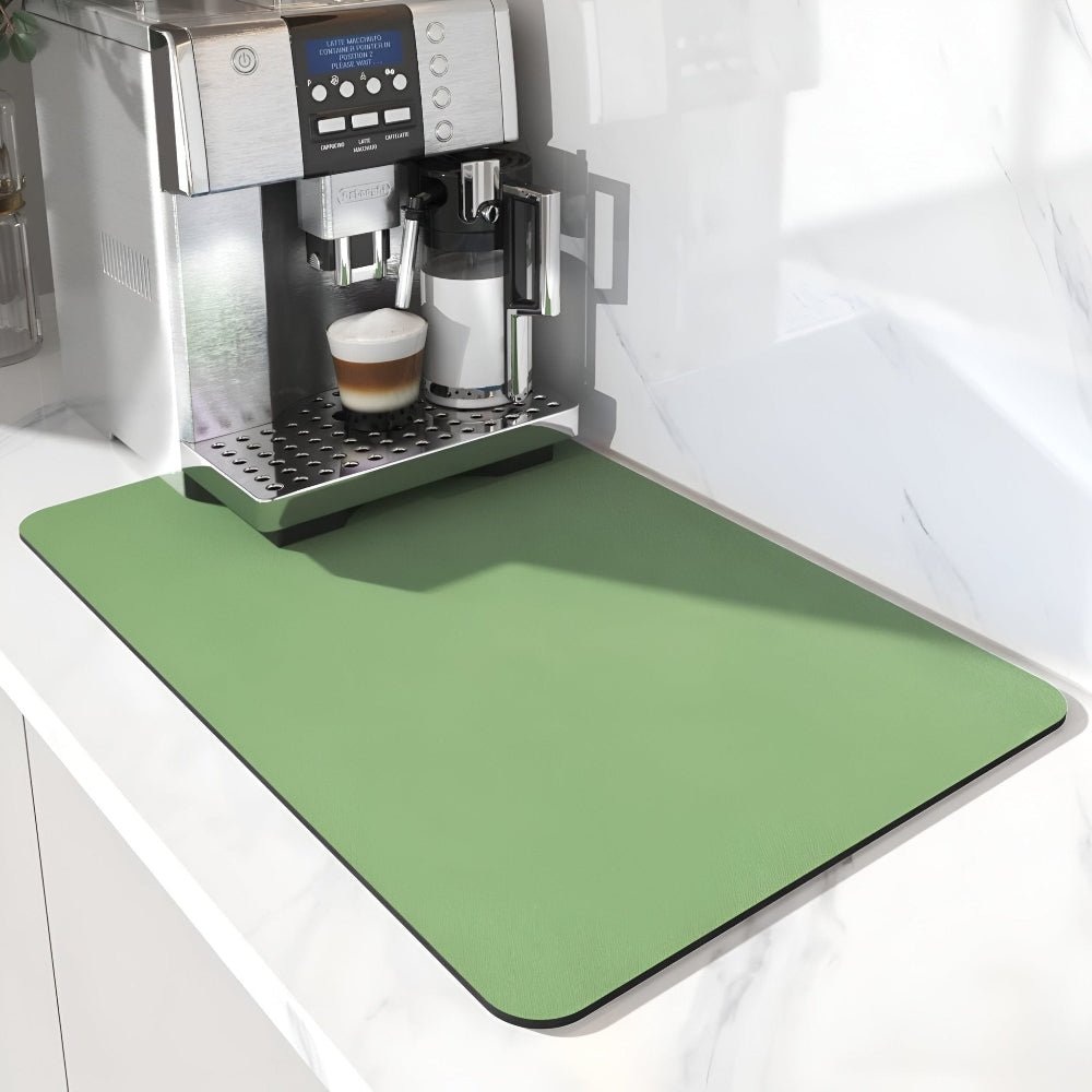 Super Absorbent Quick-Dry Coffee Bar Mat Made from Eco-Friendly Diatomite 6