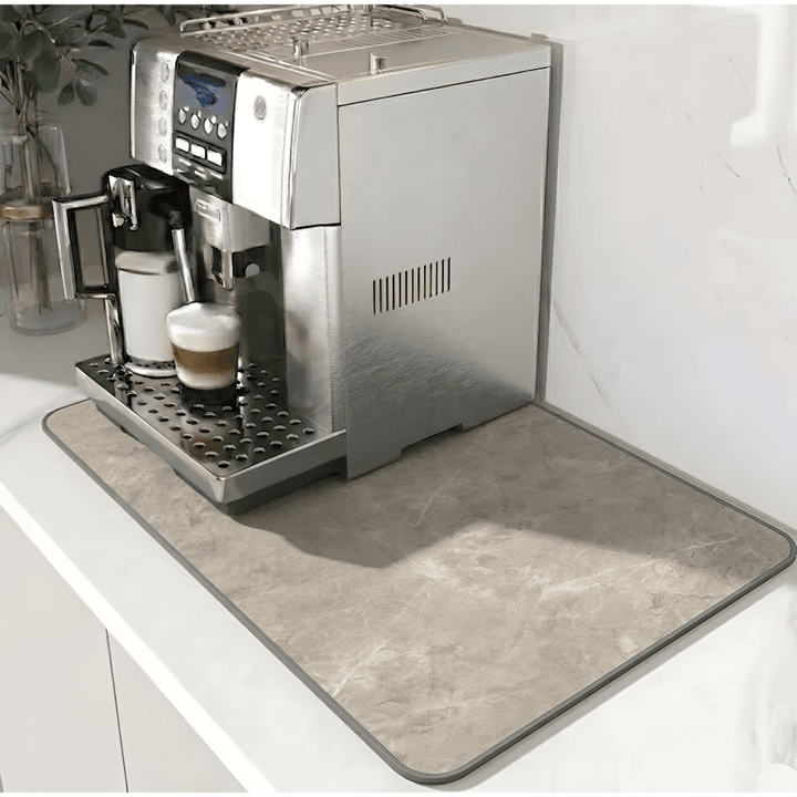 Super Absorbent Quick-Dry Coffee Bar Mat Made from Eco-Friendly Diatomite 11