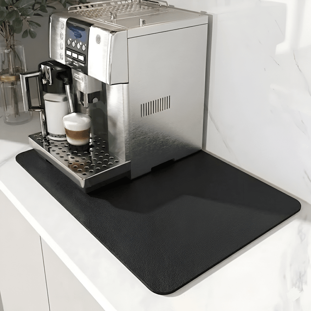 Super Absorbent Quick-Dry Coffee Bar Mat Made from Eco-Friendly Diatomite 9