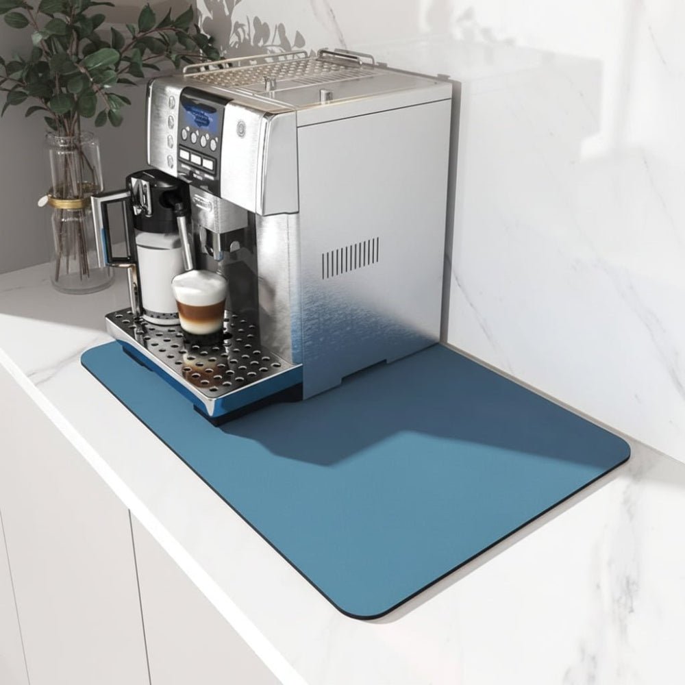 Super Absorbent Quick-Dry Coffee Bar Mat Made from Eco-Friendly Diatomite 1