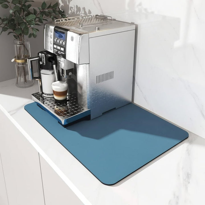 Super Absorbent Quick-Dry Coffee Bar Mat Made from Eco-Friendly Diatomite 1