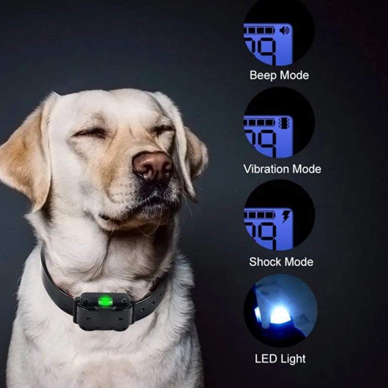 Waterproof Remote Dog Training Collar with Vibration, Tone and Static Modes 9