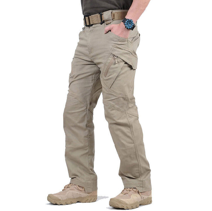 Men's Tactical Cargo Pants with Zippered Utility Pockets 3