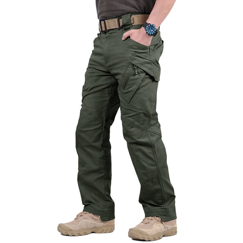 Men's Tactical Cargo Pants with Zippered Utility Pockets 4