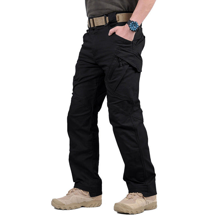 Men's Tactical Cargo Pants with Zippered Utility Pockets 5