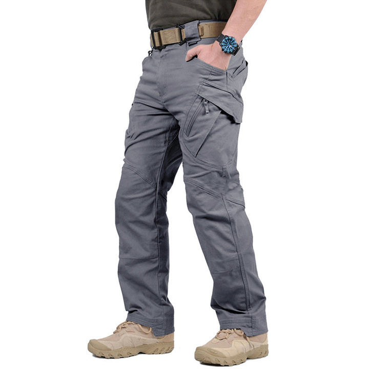 Men's Tactical Cargo Pants with Zippered Utility Pockets 6