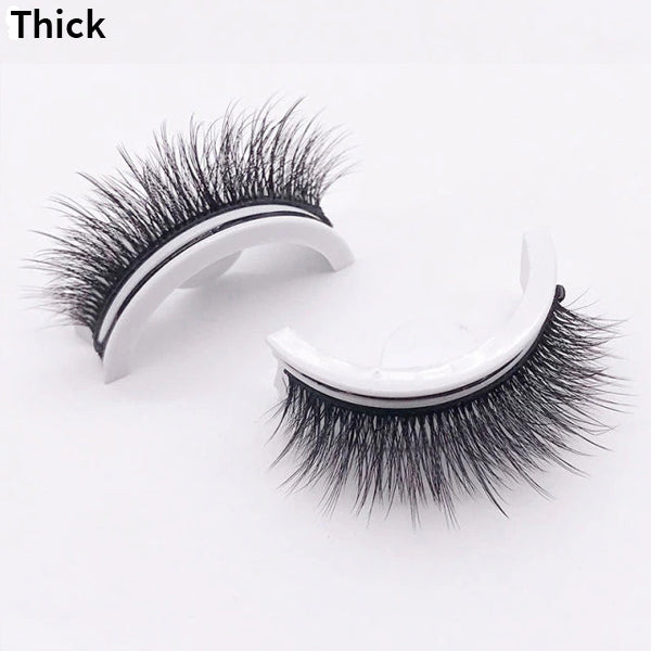 Self-Adhesive False Eyelashes, Reusable and Washable, No Glue Needed 12