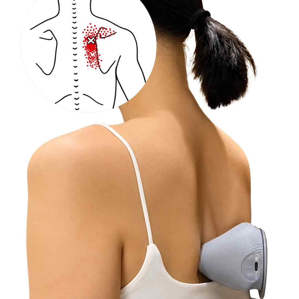 Trigger Point Wall Massager with Heat & Vibration 2