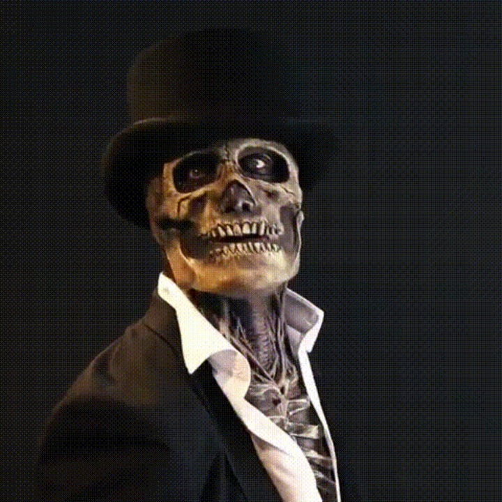 Ultra-Realistic Halloween Skeleton Costume with Mask 2