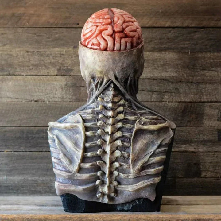 Ultra-Realistic Halloween Skeleton Costume with Mask 6