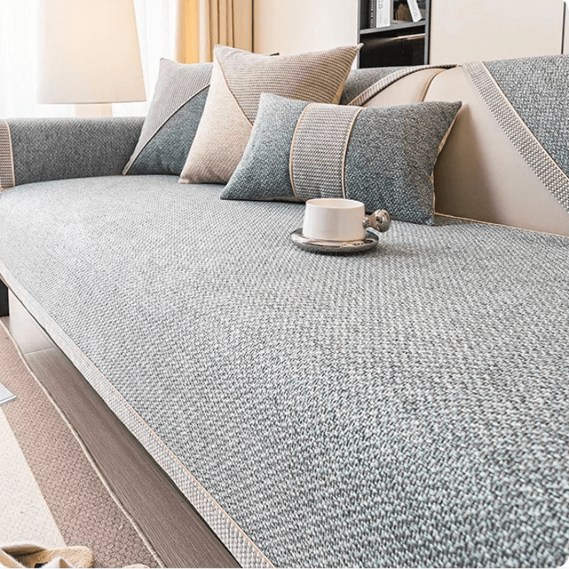 Universal Couch Cover with Non-Slip Backing for Sofa Protection 1