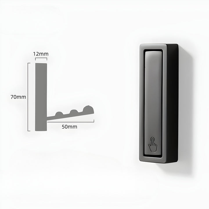 Hidden Wall Hooks – Discreet and Premium Wall-Mounted Storage 8