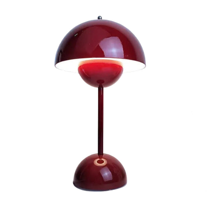 Cordless Retro Table Lamp with Battery | Warm White LED, 3-Level Dimmer 4