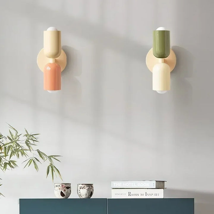 Retro Wall Lamp in Vivid Colors 14