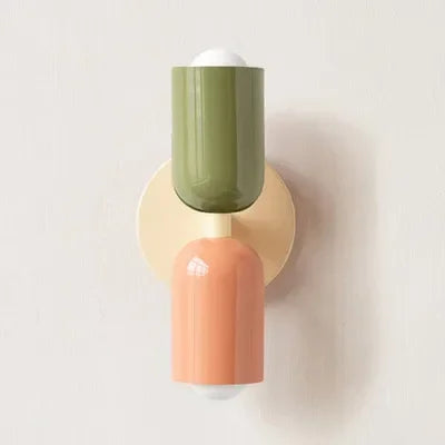 Retro Wall Lamp in Vivid Colors 19