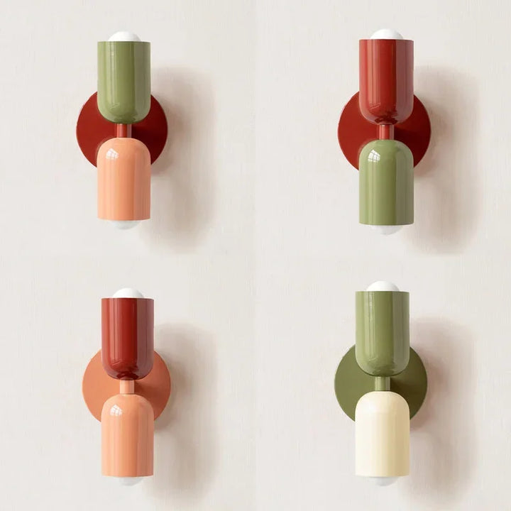 Retro Wall Lamp in Vivid Colors 12