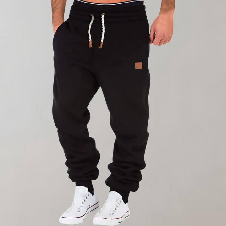 Men's Relaxed Fit Jogger Pants with Drawstring Waist 1