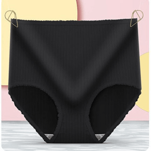 Women's Leakproof Panties 3-Pack - Breathable Ribbed Briefs 7