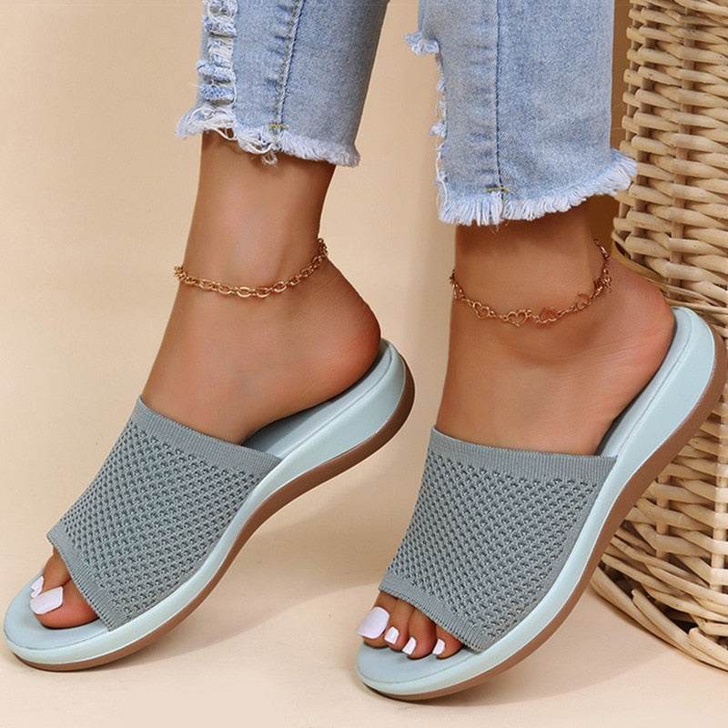 Women's Breathable Orthopedic Summer Slippers for All-Day Comfort 3