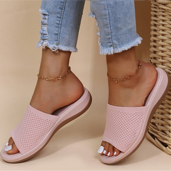 Women's Breathable Orthopedic Summer Slippers for All-Day Comfort 4