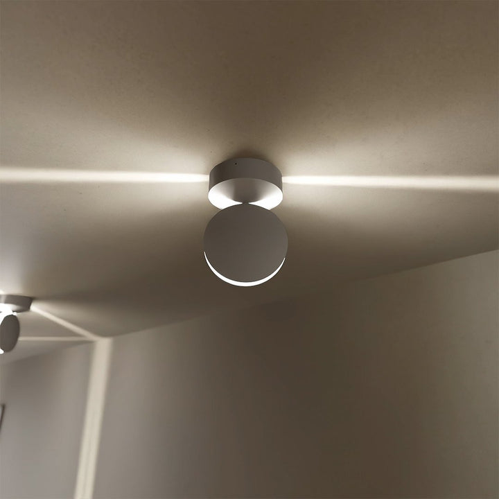 LED Wall Sconce with Spotlight Function | 360° Rotating Head | Square Beam 3